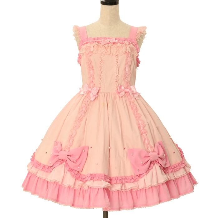 angelic pretty くるくるリボンファーヘッドドレス シロ