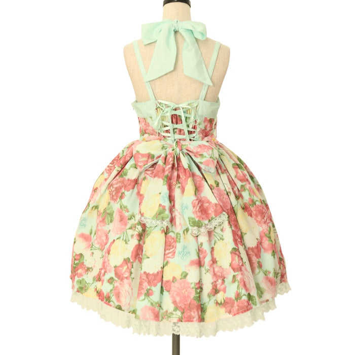 angelic pretty メヌエットブーケJSK ミント 鏖*)様 アンジェリック