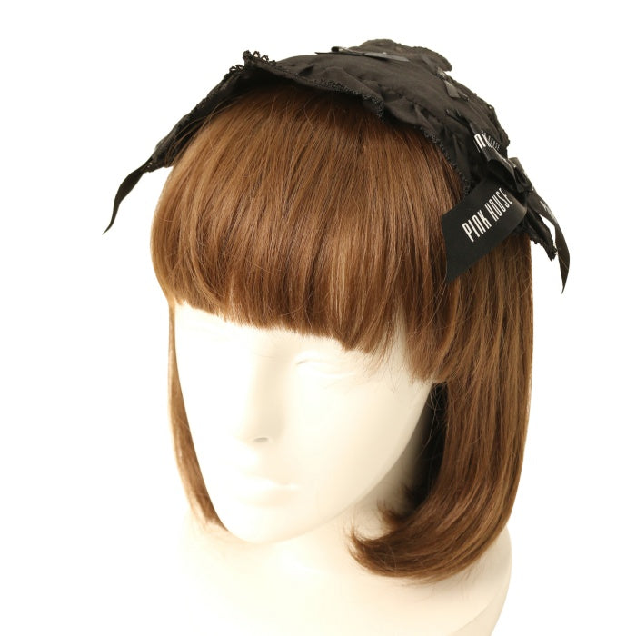 USED】【PINK HOUSE × misako aoki 】リボンいっぱいヘッドドレス
