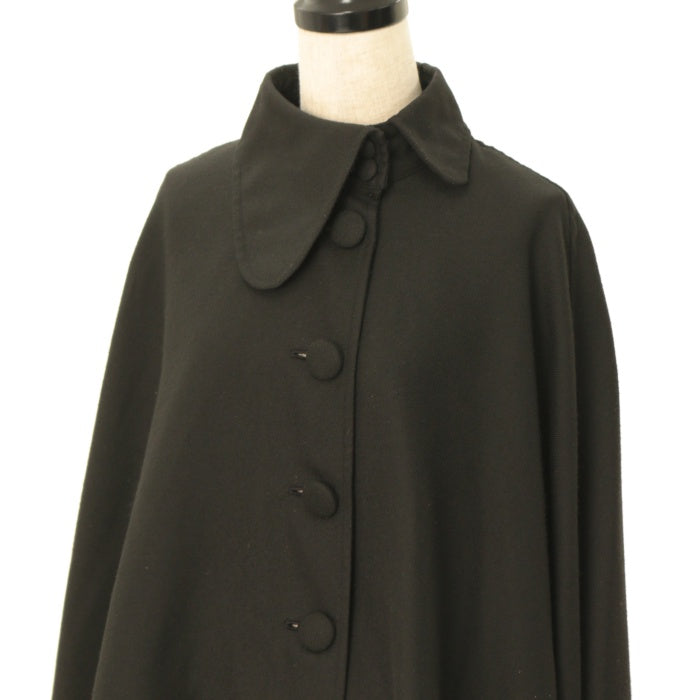 USED】【PEACE NOW/Mサイズ】アシンメトリーカラーケープ | BLACK