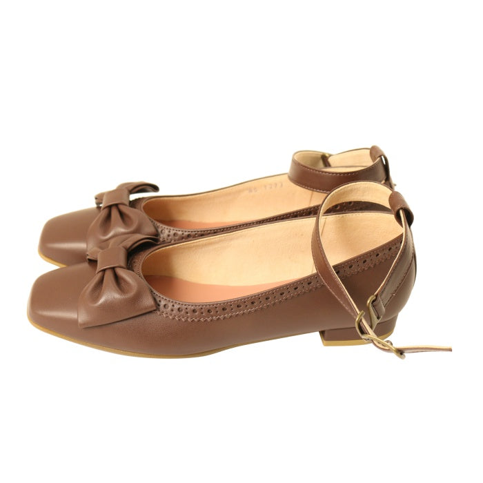 ★タイムセール★Innocent World リボンスクエアートゥシューズ Innocent World Online Shop