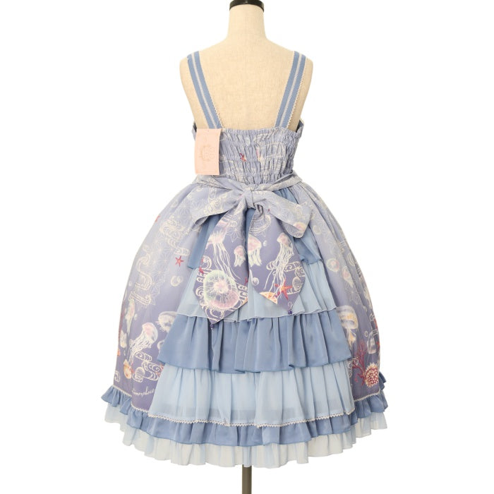 メタモルフォーゼ 海月の輪舞曲 バッスルジャンパースカート USED】海月の輪舞曲 バッスルジャンパースカート | metamorphose