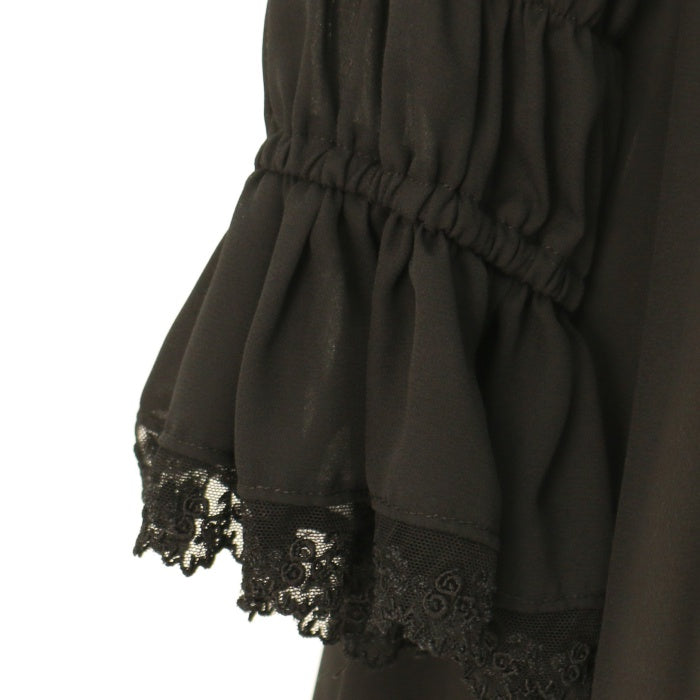 USED】五分袖シャーリングブラウス | ATELIER-PIERROT