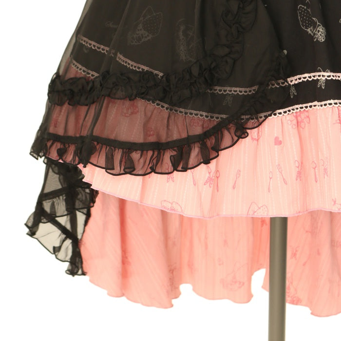 h.NAOTO】 Bloody Rose Long Dress Blouse -TyCHE iero(旧KERA