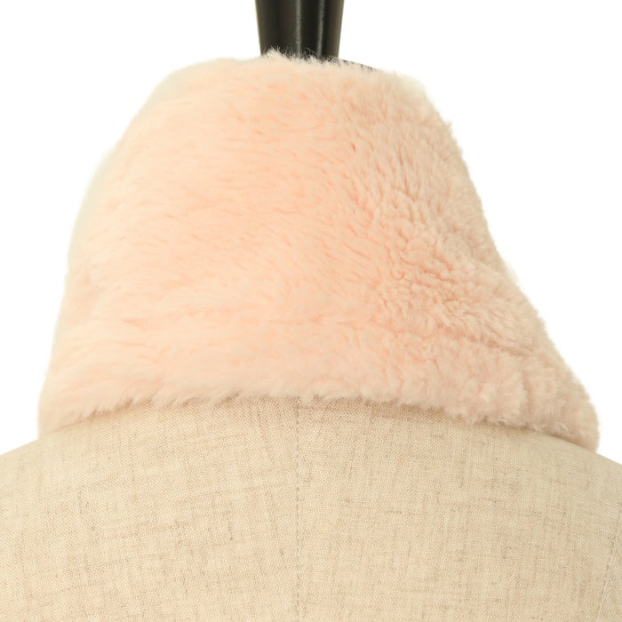 【BABY,】リボンとパールのファーマフラー Ribbon and Pearl Fur Muffler by Baby, the Stars Shine Bright
