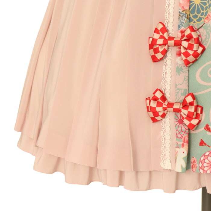 花鳥風月〜乙女のはなごろも〜プリーツジャンパースカート