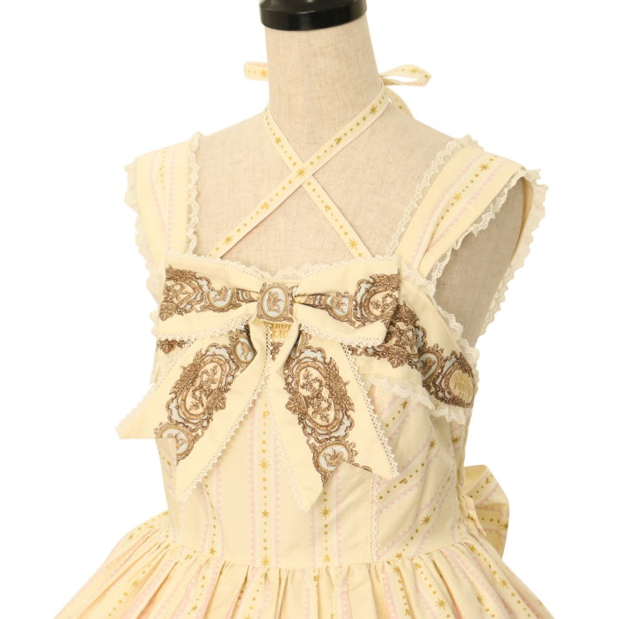 Day Dream Carnival ジャンパースカートとカチューシャセット Day Dream Carnival Tiered JSK by Angelic Pretty