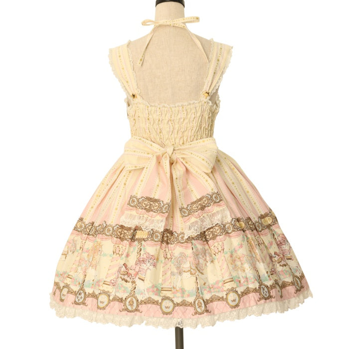 Day Dream Carnival ジャンパースカートとカチューシャセット Day Dream Carnival Tiered JSK by Angelic Pretty