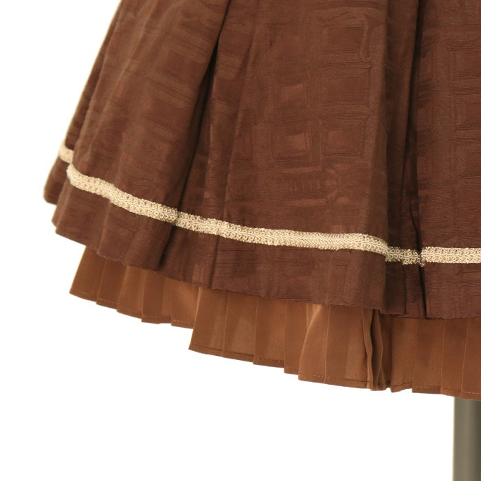 USED】Melty Ribbon Chocolateスカート | Angelic Pretty