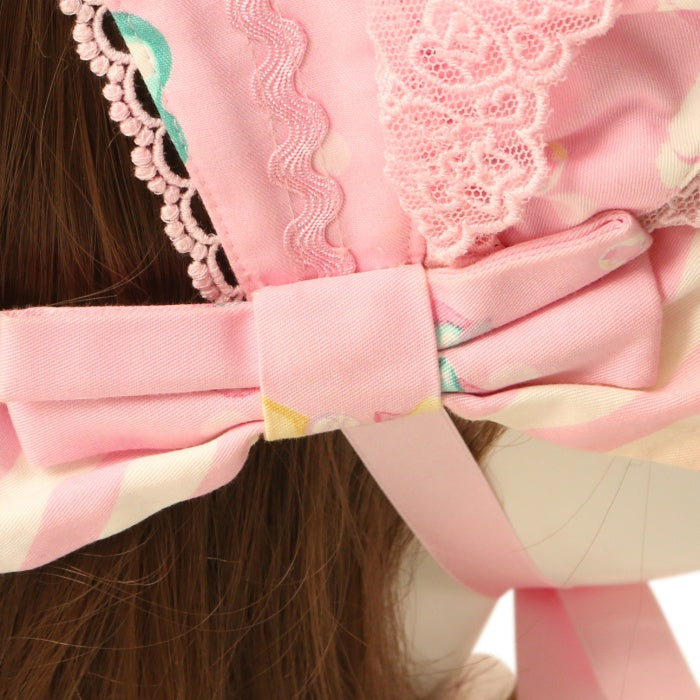 Angelic Pretty TOY FANTASY ハーフボンネット ピンク
