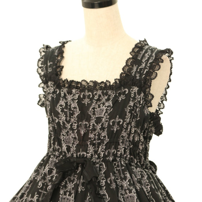 USED】クラウンクロスシャーリングティアードジャンパースカート