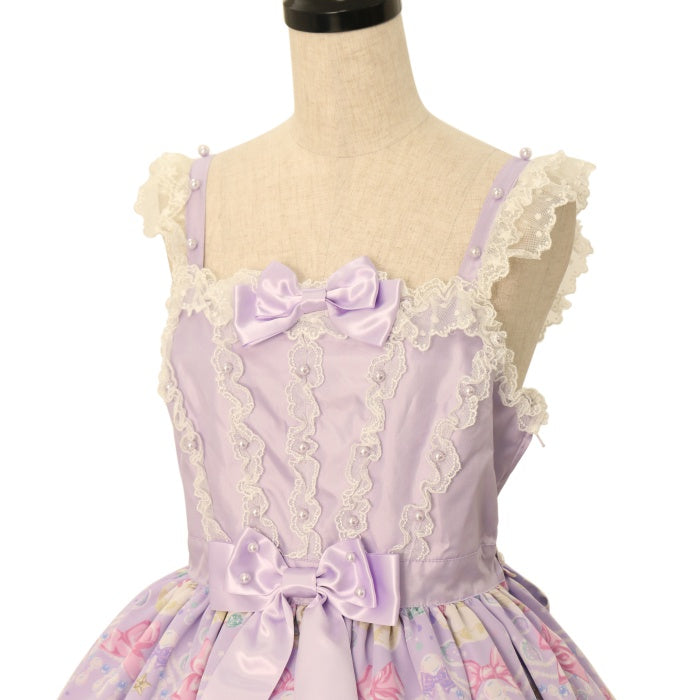 Jewel Marineティアードジャンパースカート&KC USED】Jewel Marineティアードジャンパースカート| Angelic Pretty