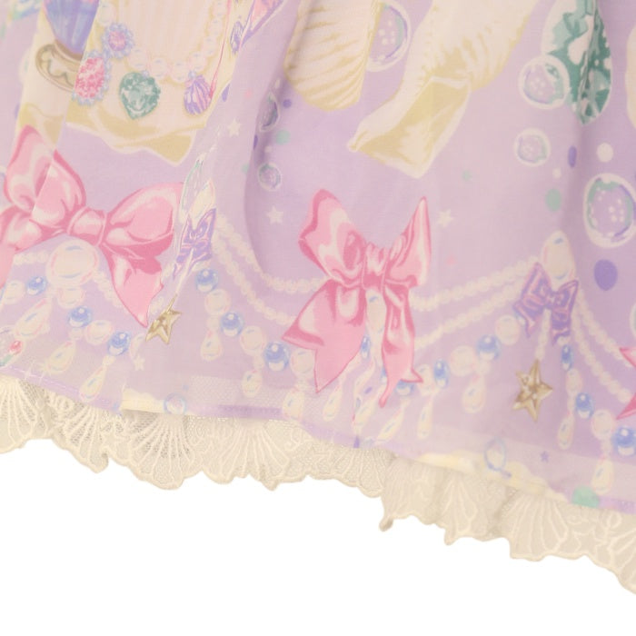 Jewel Marineティアードジャンパースカート&KC USED】Jewel Marineティアードジャンパースカート| Angelic Pretty