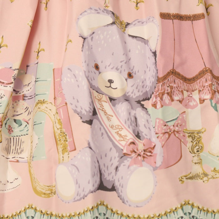 Angelic Pretty British bearワンピースアイボリー British Bear Cutsew OP (Paris Special Item) by Angelic Pretty