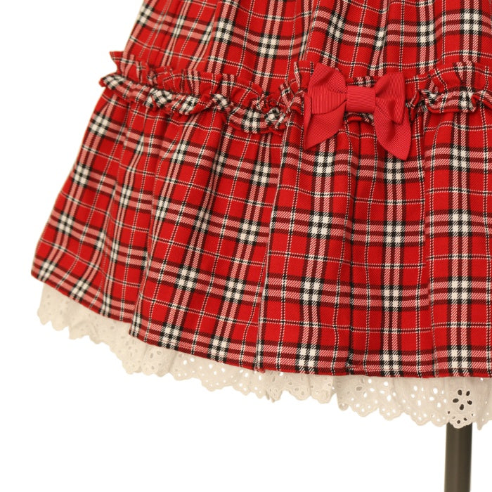 Angelicpretty cute candy checkジャンパースカート