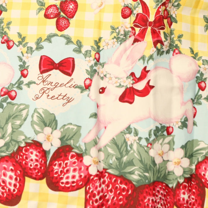 USED】Ribbon Berry Bunnyワンピース | Angelic Pretty Wunderwelt