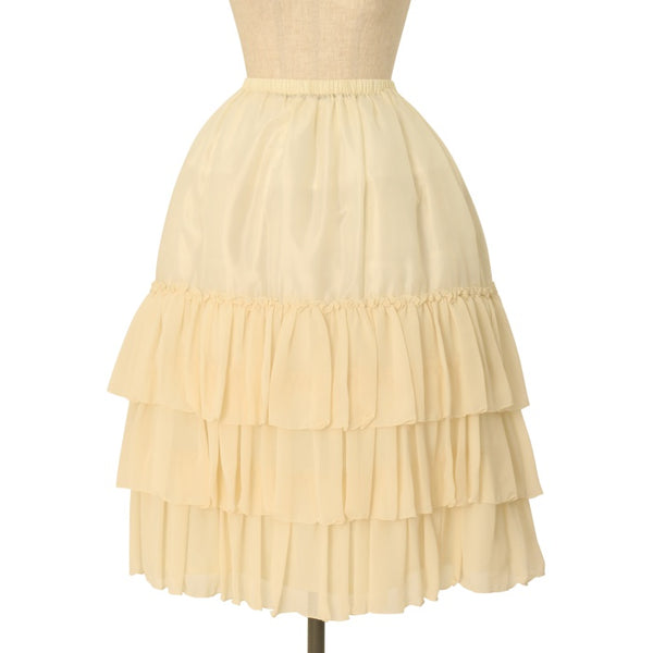 USED】ロングシフォンアンダースカート | Victorian Maiden Wunderwelt