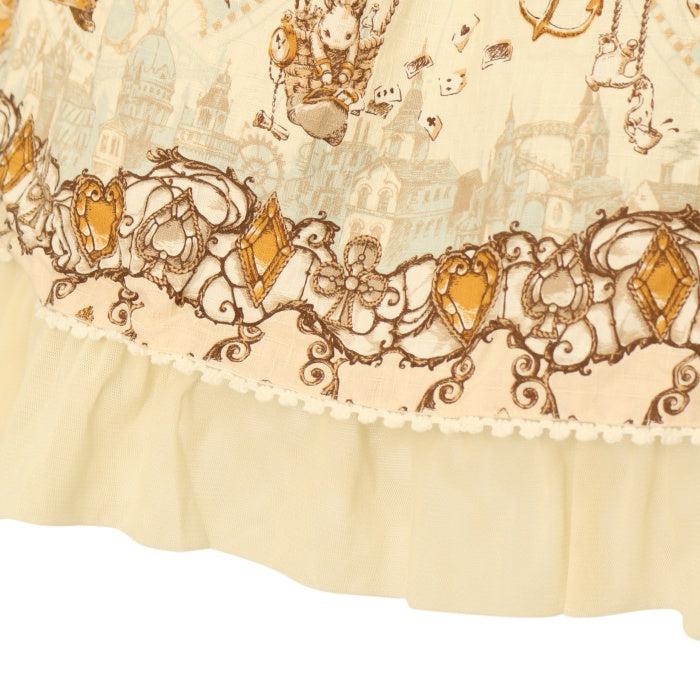 USED】アリスと気球の国柄ジャンパースカートⅠ | ALICE and the