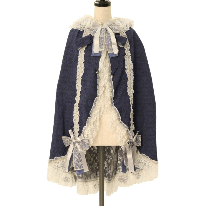 メタモルフォーゼ ドレッシージャガードレースマント morphose USED】Dressyジャガードレースマント | metamorphose | ロリータ