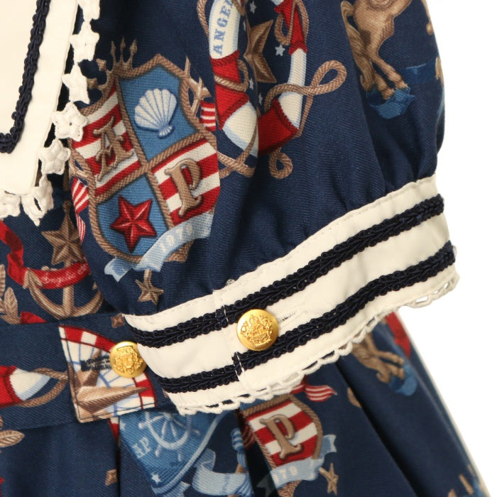 Angelic pretty Vintage Marineワンピース Vintage Marine OP by Angelic Pretty