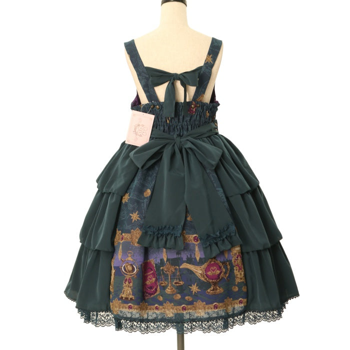 USED】Sacred magic item collection サイドフリルジャンパースカート 
