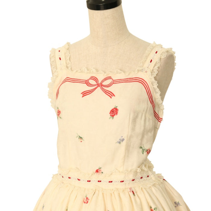 イノセントワールド ♡ マリンローズジャンパースカート　ワンピース M USED】【Mサイズ】マリンローズジャンパースカート | Innocent