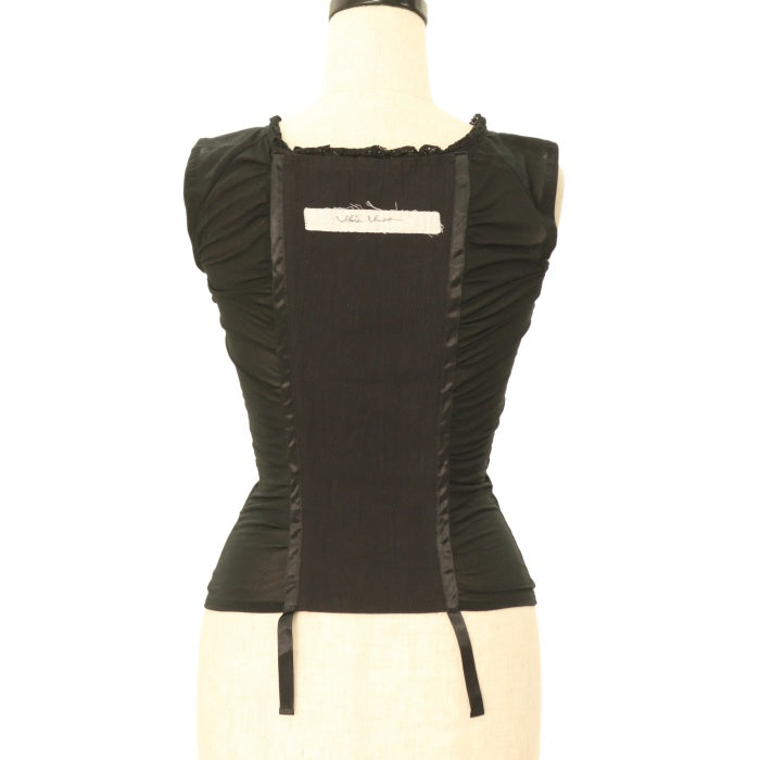 【美品】alice auaa ノースリーブトップス USED】サイドドレープノースリーブトップス | alice auaa | ロリータ