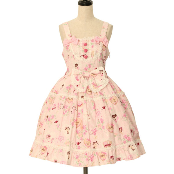 ハートマーブルチョコレートとシュガーコーテッドクッキー柄 ジャンパースカート w-90120-00_grande.jpg?v=1682415034