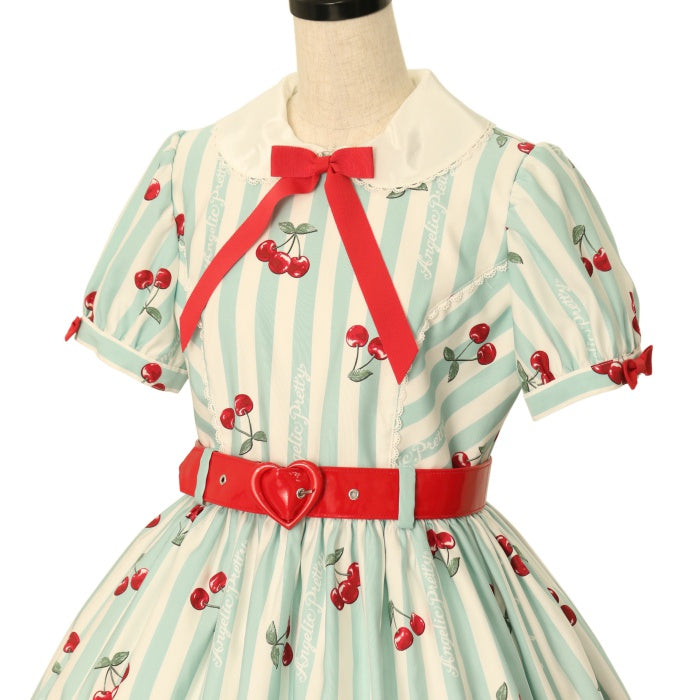 【8月末まで】angelic pretty Cherry Stamp ワンピース 8月末まで】angelic pretty Cherry Stamp ワンピース - メルカリ