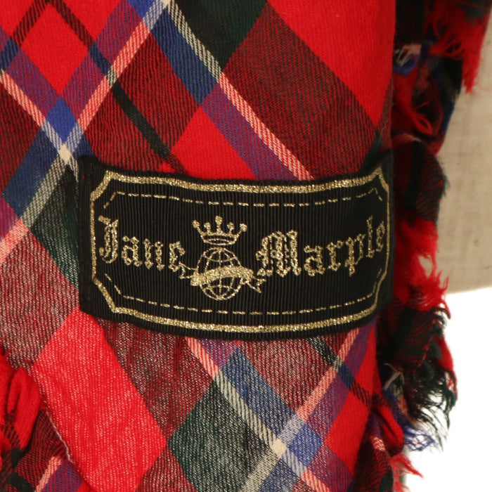 USED】タータンチェックストール | Jane Marple Wunderwelt Online