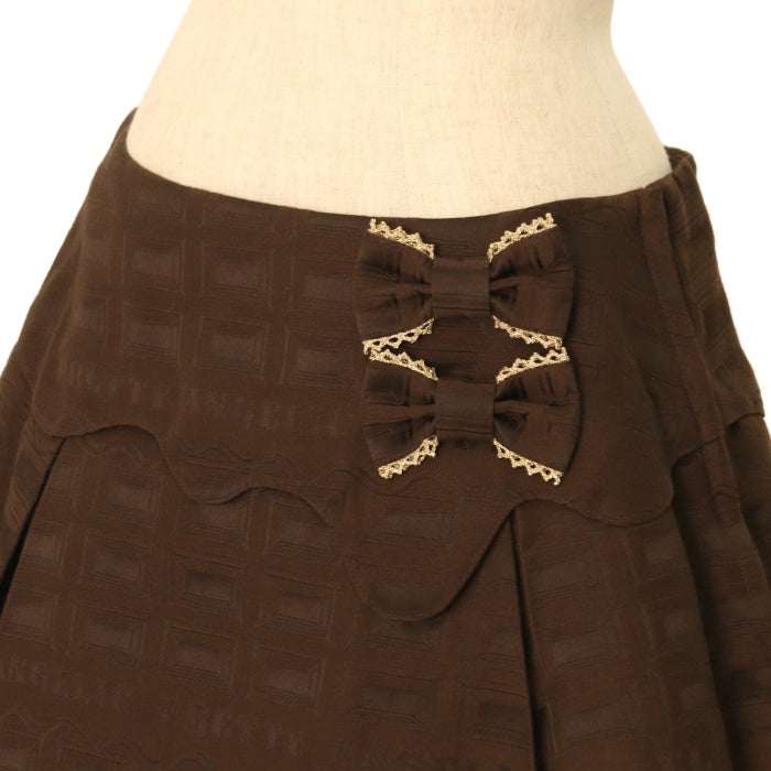 Angelic Pretty Melty Royal Chocolateスカート USED】Melty Royal