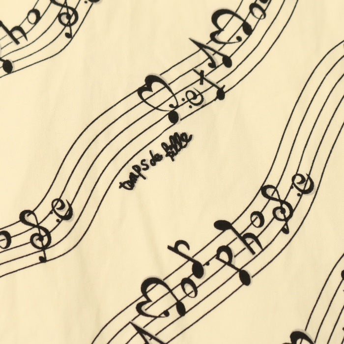 USED】Melody Noteベルト付ジャンパースカート（オフホワイト