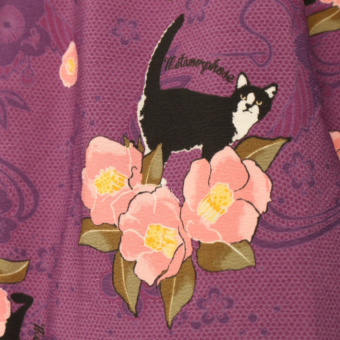 USED】椿爛漫〜ねこのかくれんぼ〜 ワンピース | metamorphose USED】椿爛漫〜ねこのかくれんぼ〜 ワンピース | metamorphose