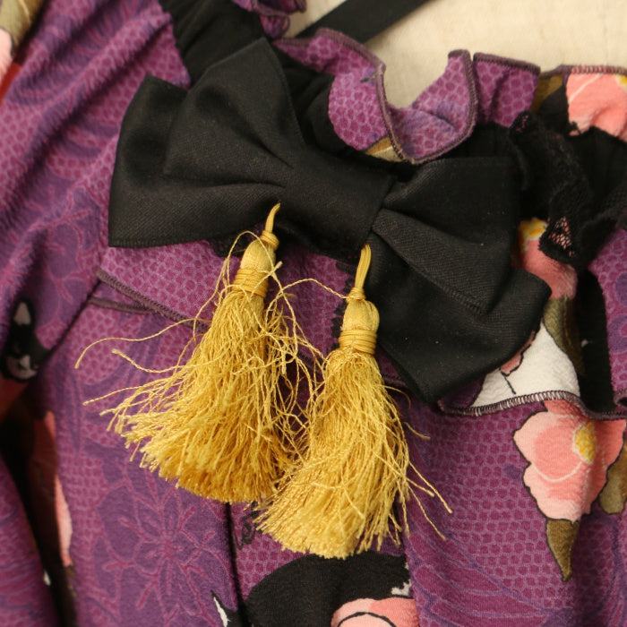 USED】椿爛漫〜ねこのかくれんぼ〜 ワンピース | metamorphose USED】椿爛漫〜ねこのかくれんぼ〜 ワンピース | metamorphose