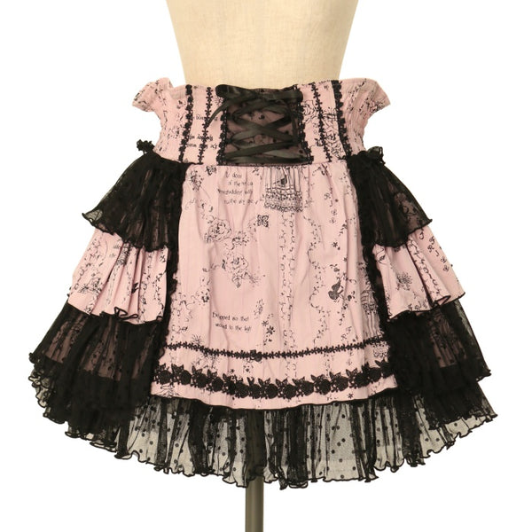 新品未使用　h.NAOTO　FRILL　鳥籠　ハイウエスト　コルセット　スカート 新品未使用 h.naoto Steam 鳥籠コルセットスカート - メルカリ