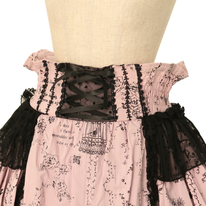 新品未使用　h.NAOTO　FRILL　鳥籠　ハイウエスト　コルセット　スカート 新品未使用 h.naoto Steam 鳥籠コルセットスカート - メルカリ