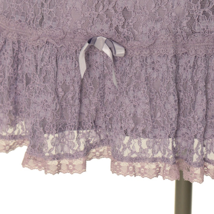 morphose 総レースシャーリングジャンパースカート・ヘッドドレス morphose 総レースシャーリングジャンパースカート・ヘッドドレス 新作