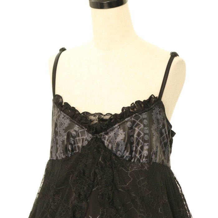 USED】H.Jelly レース重ねベビードールジャンパースカート | h.NAOTO