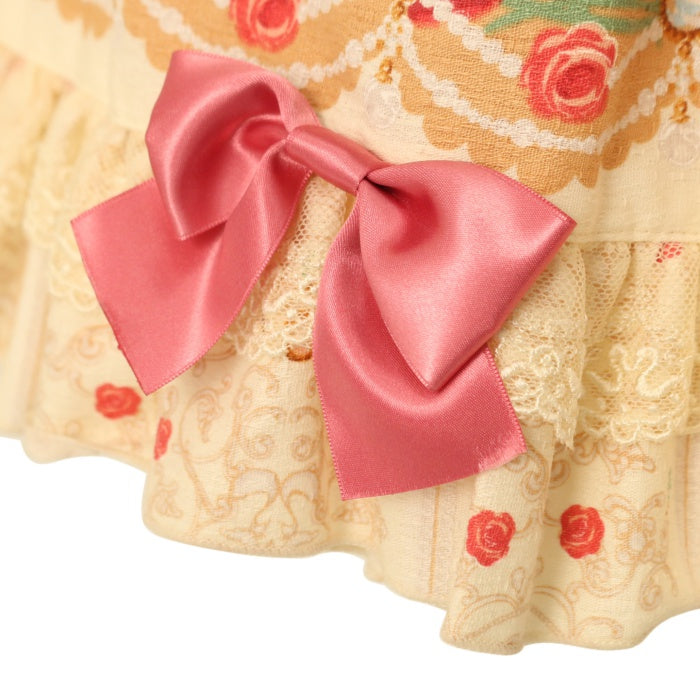 andmary Meow ribbon set up beige（ANDMARY】Meow ribbon set up）