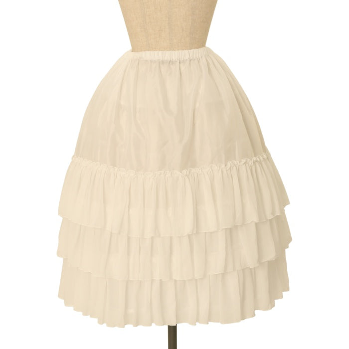 USED】ロングシフォンアンダースカート | Victorian Maiden