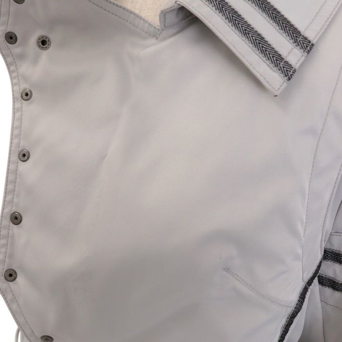 USED】croce アシンメトリーカラーサイドレースアップジャケット | Ozz