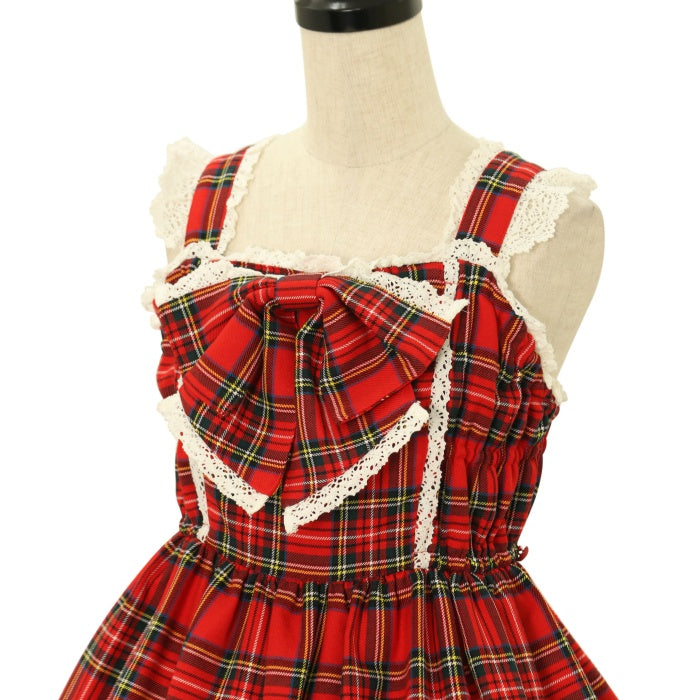 USED】タータンチェックジャンパースカート | BABY, THE STARS SHINE