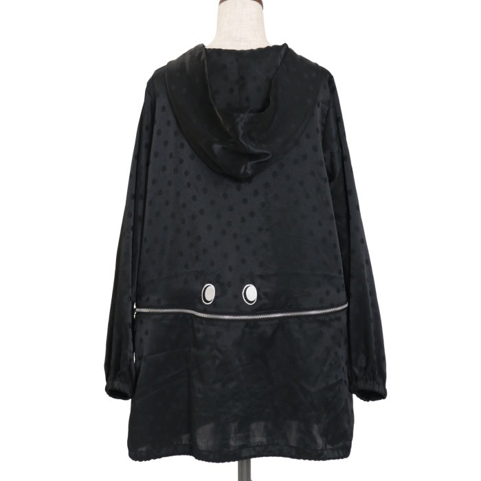 USED】【PEACE NOW/Mサイズ】おばけちゃんドットパーカー | BLACK