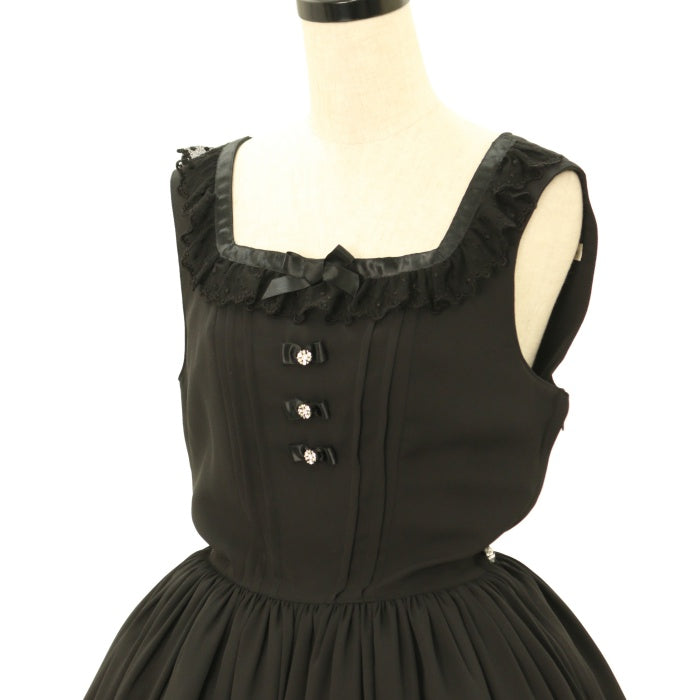 USED】【Mサイズ】チュールエプロン付きジャンパースカート | Innocent World Wunderwelt Online Shop -  Gothic & Lolita Second-hand Clothing