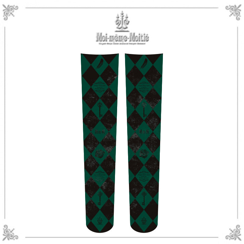 再入荷】ダイヤ柄オーバーニー【クーポン対象外】 | Moi-même-Moitié