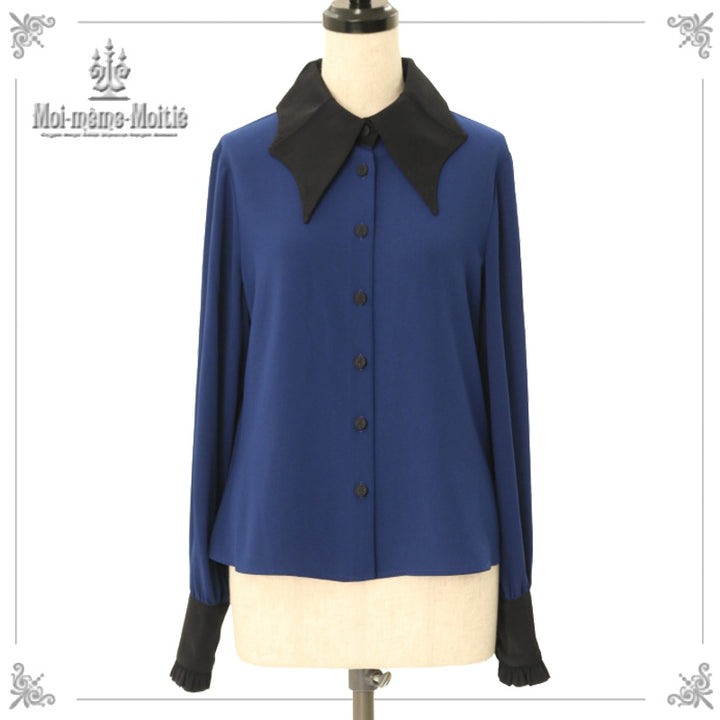 楽天市場】【中古】 Moi-meme-Moitie / 蝙蝠カラーブラウス (Men) モワメームモワティエ 黒×白 メンズ B52423_2302  : Tokyo Alice 楽天市場店