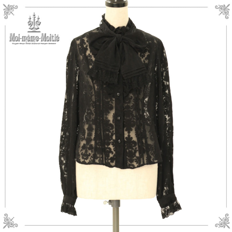 【再入荷！】 Moitie ローズレースカットソー トップス
