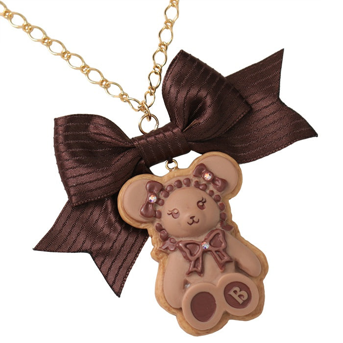 BABY くみゃちゃんのキラキラコスメ柄ワンピース ネックレス BABY くみゃちゃんのキラキラコスメ柄ワンピース ネックレス