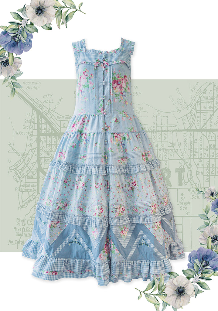 VM ヴィクトリアン 薔薇柄 気負わ JSK 新品