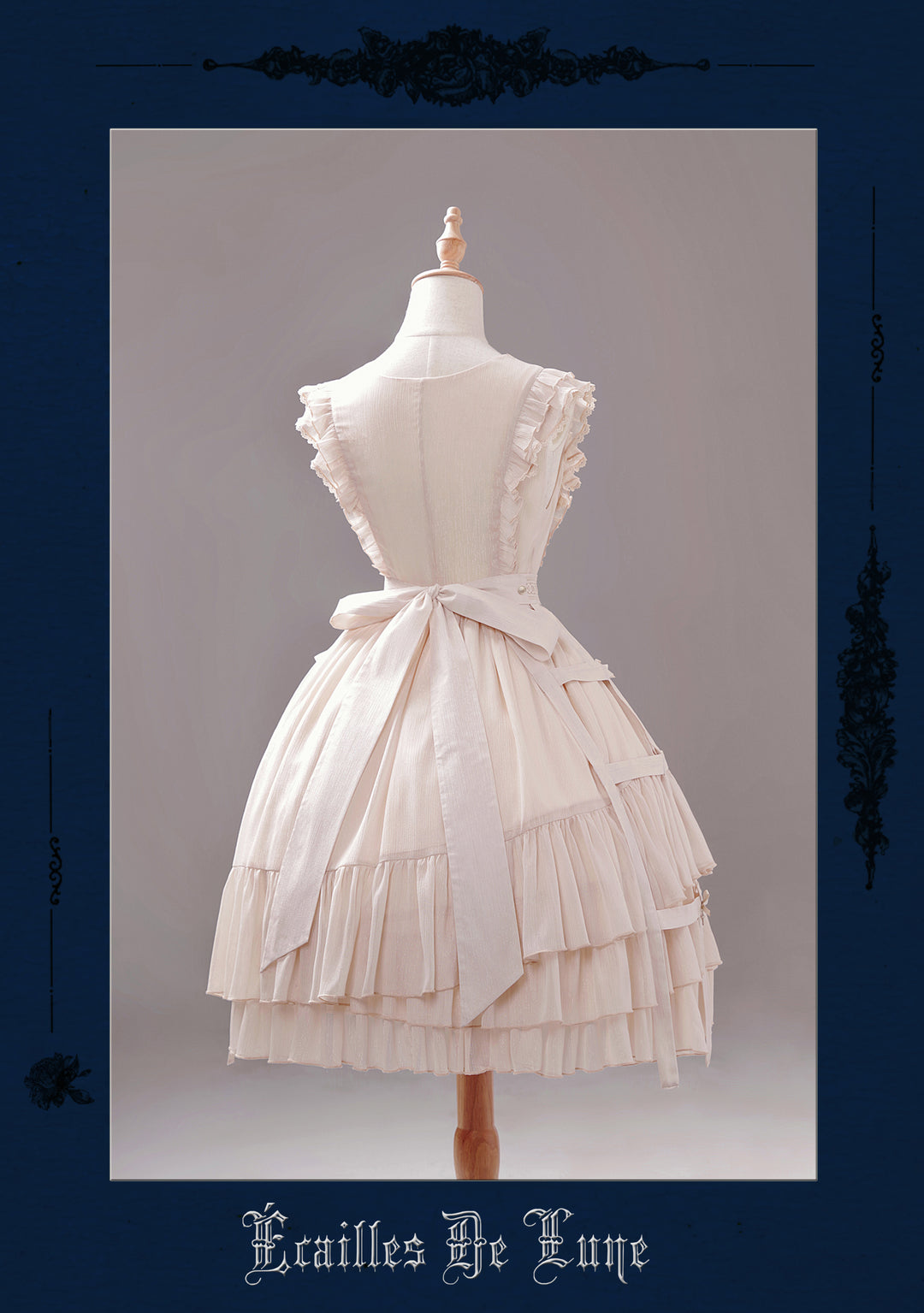 Écailles De Lune Shadow Garden JSK by Chinese Indie Brand